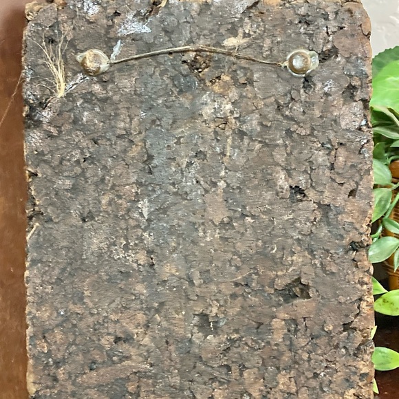 Vintage Mexican Folk Art Amate Bark Paintings On Cork Birds/Flowers 2 - Picture 10 of 12